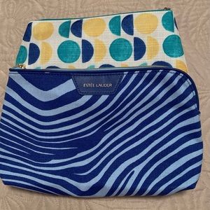 2 Makeup Bags Estée Lauder & Clinique NWOT